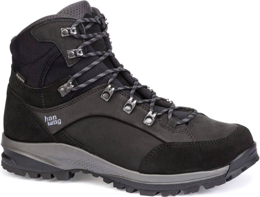 Hanwag Banks SF Extra GTX Men Black_asphalt Schoenen Wandelschoenen Halfhoge schoenen