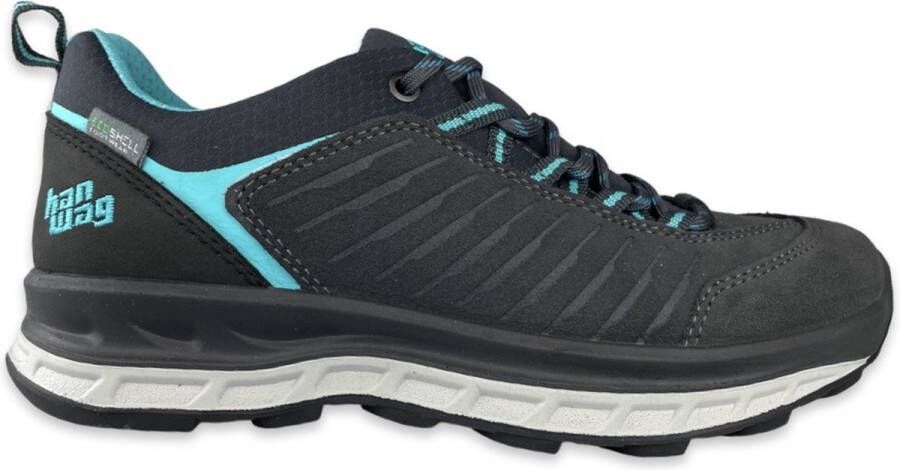 Hanwag Blueridge Low Lady ES Asphalt ocean Schoenen Wandelschoenen Lage schoenen