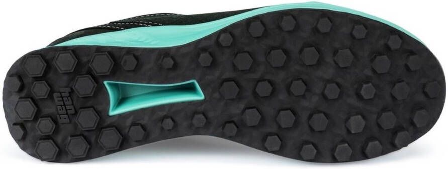 Hanwag Damen Wanderschuhe Damenschuhe Cliffside GTX Petrol Mint 177310 Grau