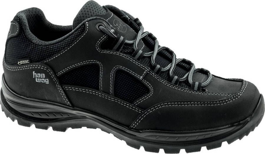 Hanwag Gritstone II GTX wandelschoenen Asphalt black Schoenen Wandelschoenen Lage schoenen