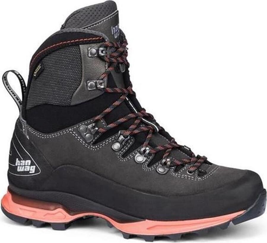 Hanwag Alverstone II Lady Gtx Dames Hoge Wandelschoen Asphalt Orink