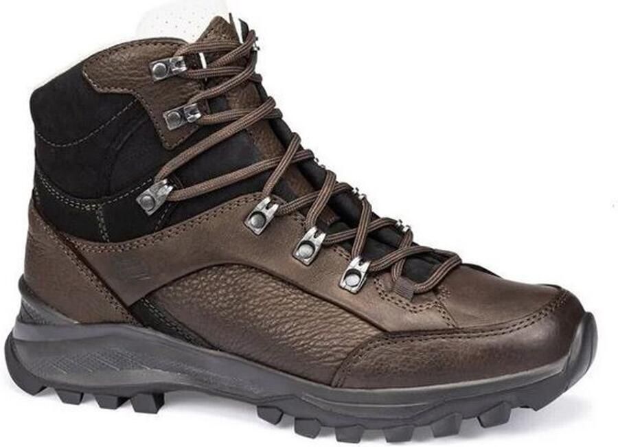 Hanwag Bangri Heren Hoge Wandelschoen Chestnut Black