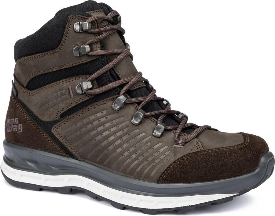 Hanwag Bluecliff Lady ES Wandelschoen Dames Bruin Halfhoog