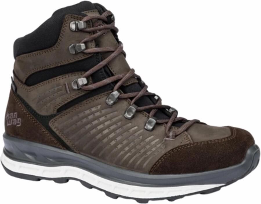 Hanwag Bluecliff Lady ES Wandelschoen Dames Bruin Halfhoog