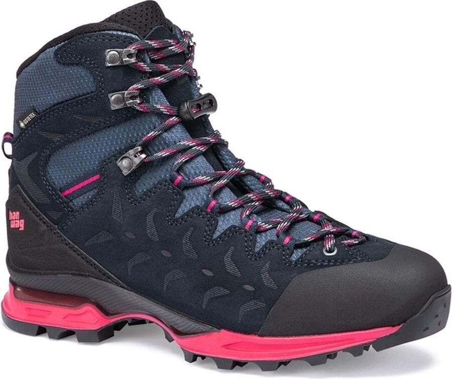 Hanwag Makra Trek GTX Hoge Wandelschoen Dames Navy Pink