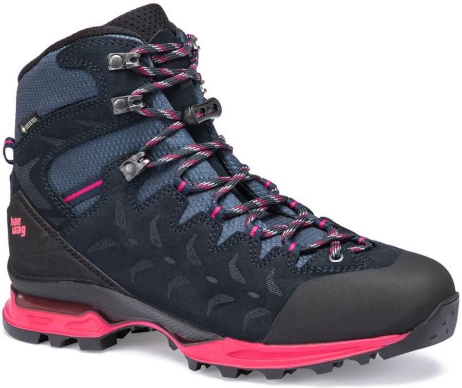 Hanwag Makra Trek GTX Hoge Wandelschoen Dames Navy Pink