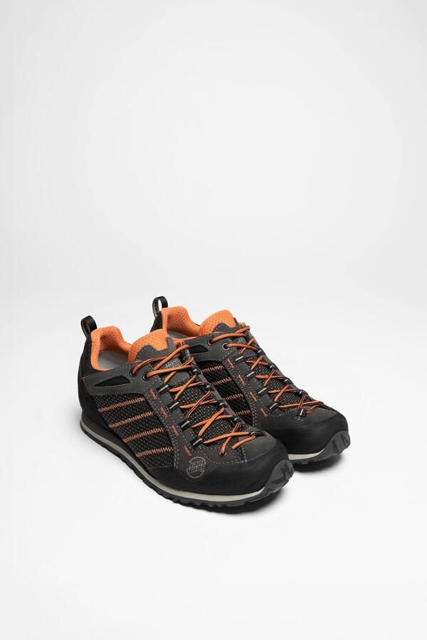 Hanwag Makra Urban Lady Schoen Dames Donkergrijs Zalmroze