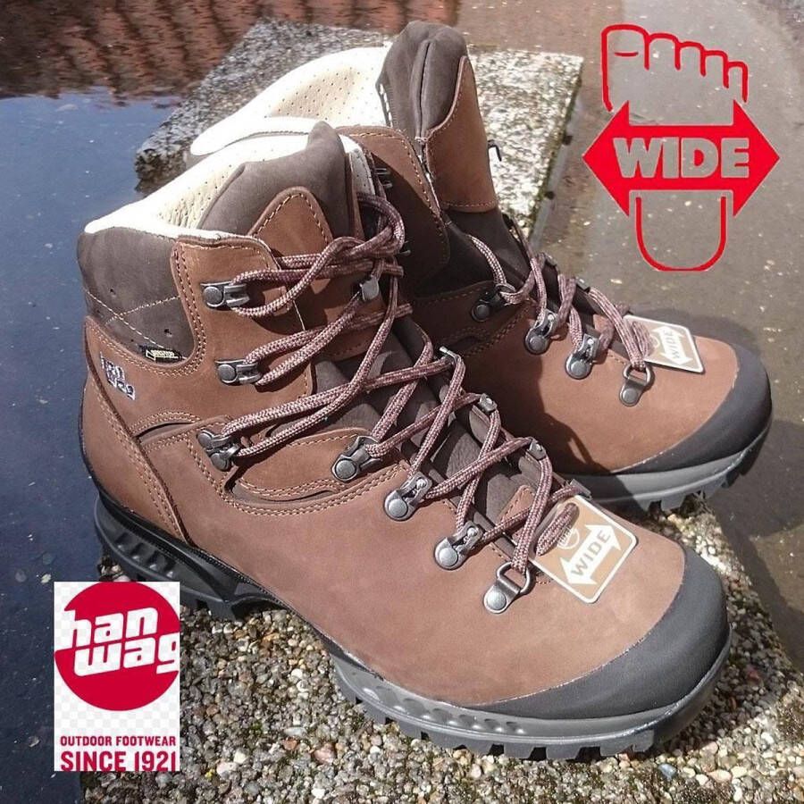 Hanwag Tatra II Wide GTX 56 brown Schoenen Wandelschoenen Bergschoenen - Foto 2