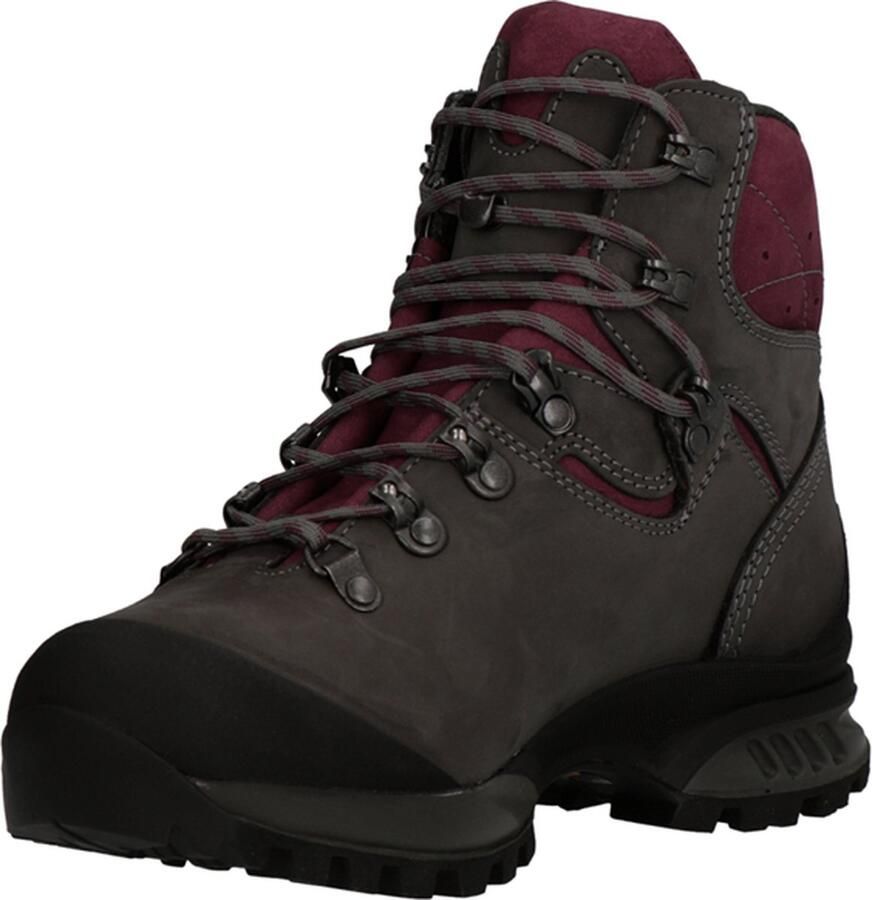 Hanwag Tatra II Wide Lady Gtx Dames Hoge Wandelschoen Asphalt Dark Garnet - Foto 7
