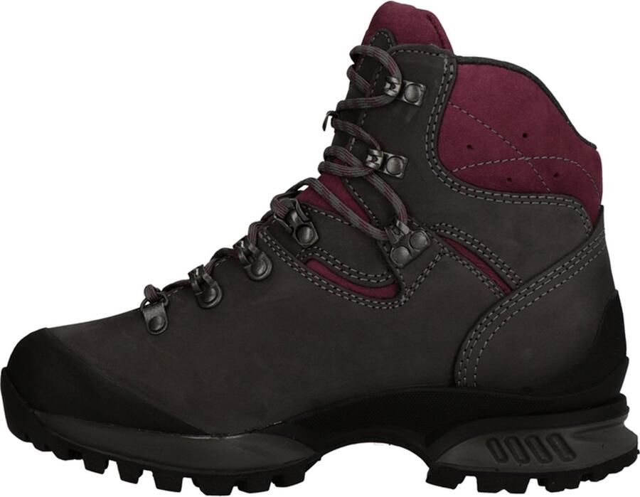 Hanwag Tatra II Wide Lady Gtx Dames Hoge Wandelschoen Asphalt Dark Garnet - Foto 10