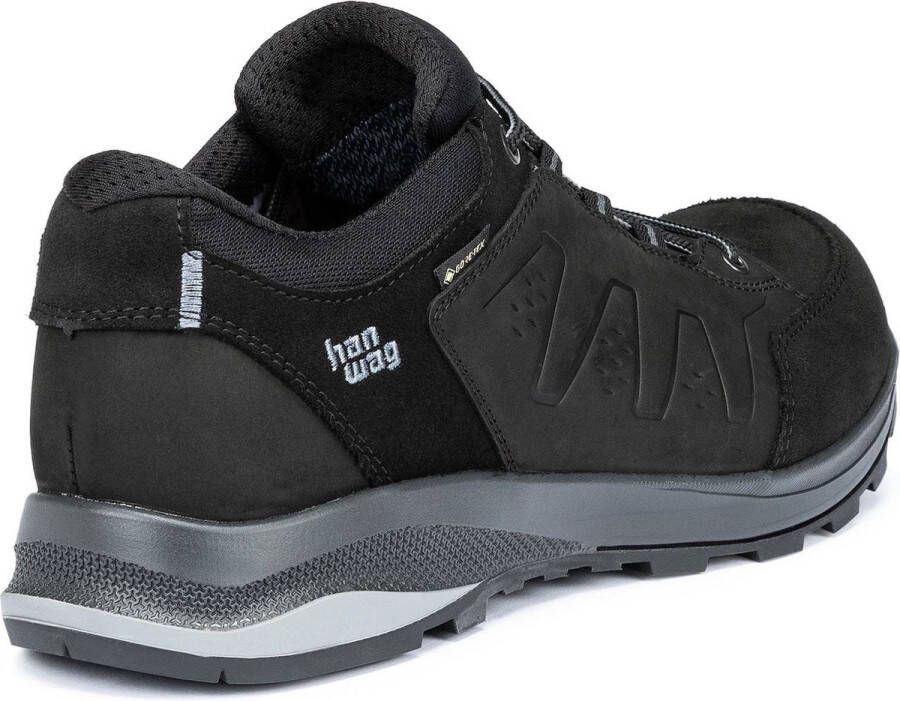 Hanwag Torsby Low SF Extra GTX Wandelschoen Heren waterdichte lage wandelschoenen Black Asphalt - Foto 2