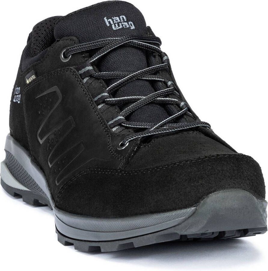 Hanwag Torsby Low SF Extra GTX Wandelschoen Heren waterdichte lage wandelschoenen Black Asphalt