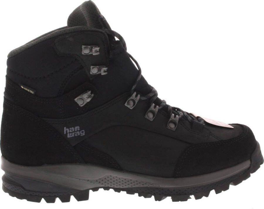 Hanwag Banks SF Extra GTX Men Black_asphalt Schoenen Wandelschoenen Halfhoge schoenen