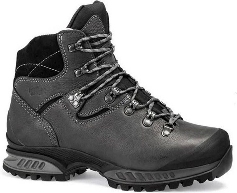 Hanwag Lhasa II Wide Heren Hoge Wandelschoen Chestnut Asphalt