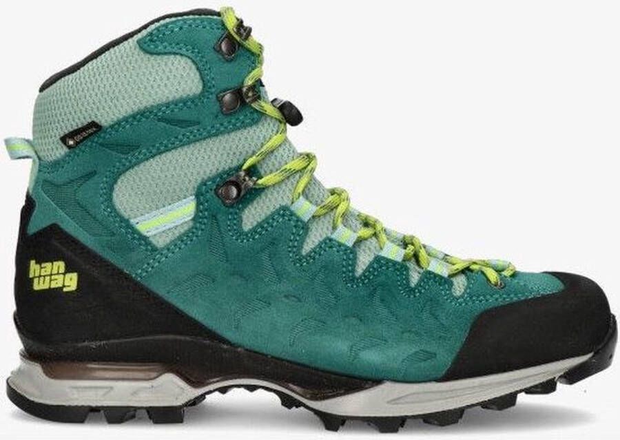 Hanwag MAKRA TREK LADY GTX V (497666) 6 5 Dames waterdichte hoge wandelschoenen Icefall Sulphur