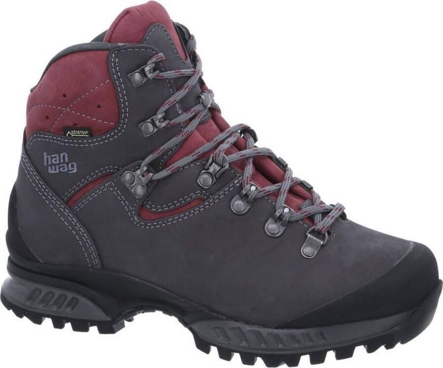 Hanwag Tatra II Lady GTX Asphalt Dark Garnet Schoenen Wandelschoenen Bergschoenen Dames