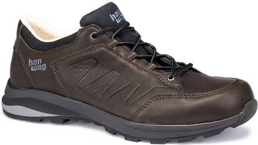 Hanwag Travi Low Sf Extra Heren Lage Wandelschoen Chestnut Black