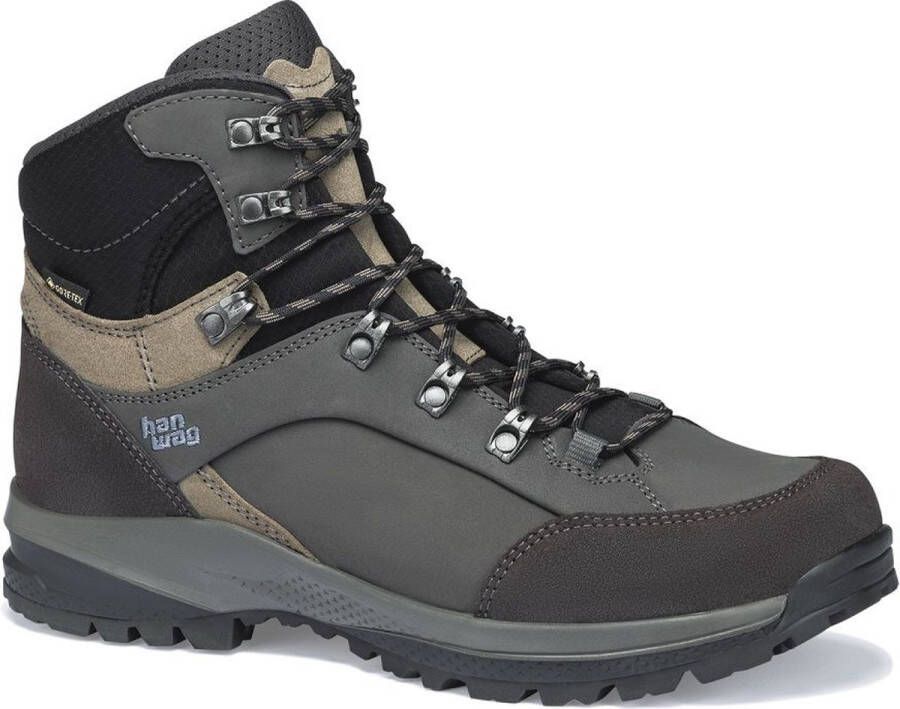 Hanwag Wandelschoen Banks SF Extra GTX Asphalt Light Brown