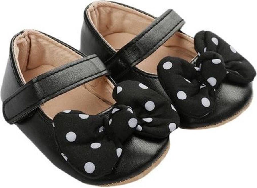 Happy Alpaca Ballerinas- Meisjes schoenen Babyschoenen Baby schoentjes Meisje Zomer Zwart 12-15 maanden - Foto 1
