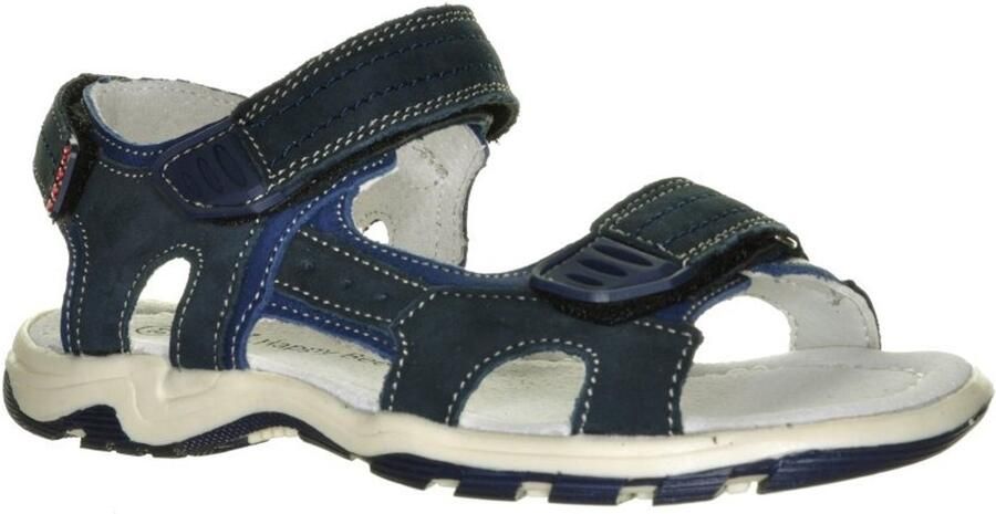Happy Bee Jongenssandalen Blauw Leder Goedkoop