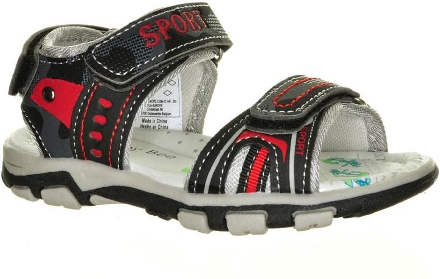 Happy Bee Kindersandalen Blauw Sport