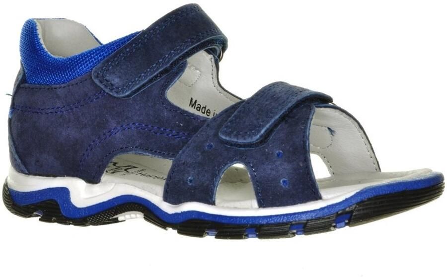 Happy Bee Kindersandalen Leder Blauw
