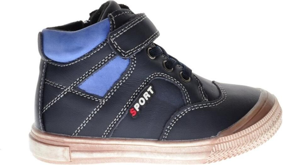 Happy Bee Kinderschoenen Blauw Leder