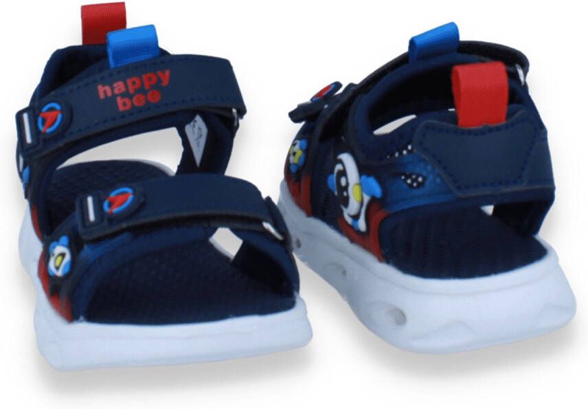 Happy Bee Jongens Sandaal Blauw