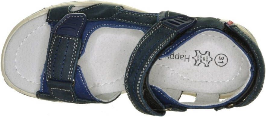 Happy Bee Jongenssandalen Blauw Leder Goedkoop