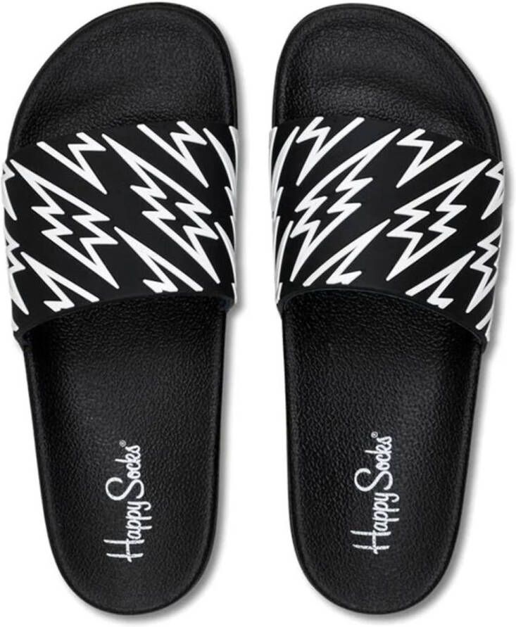 Happy Socks FLA114-9100 Pool Slider Flash