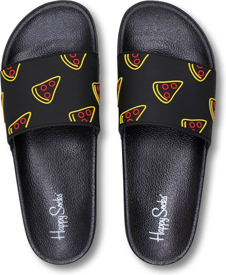 Happy Socks PZS114-9000 Pool Slider Pizza Slice