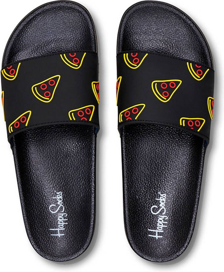 Happy Socks PZS114-9000 Slippers Pizza Slice