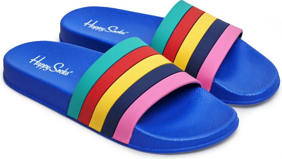 Happy Socks SDT114-6001 Pool Slider Stripes