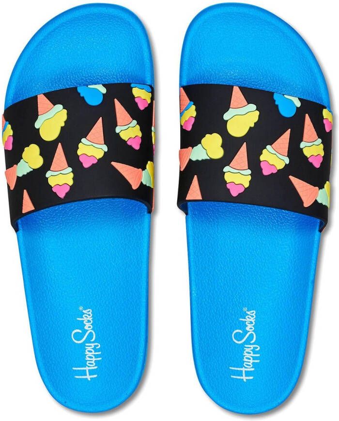 Happy Socks Slipper Pool Slider Icecream Unisex