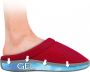 Happy Soles Happy Shoes Gel Slippers Red Gelzolen Sloffen - Thumbnail 2