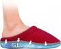 Happy Soles Happy Shoes Gel Slippers Red Gelzolen Sloffen - Thumbnail 2