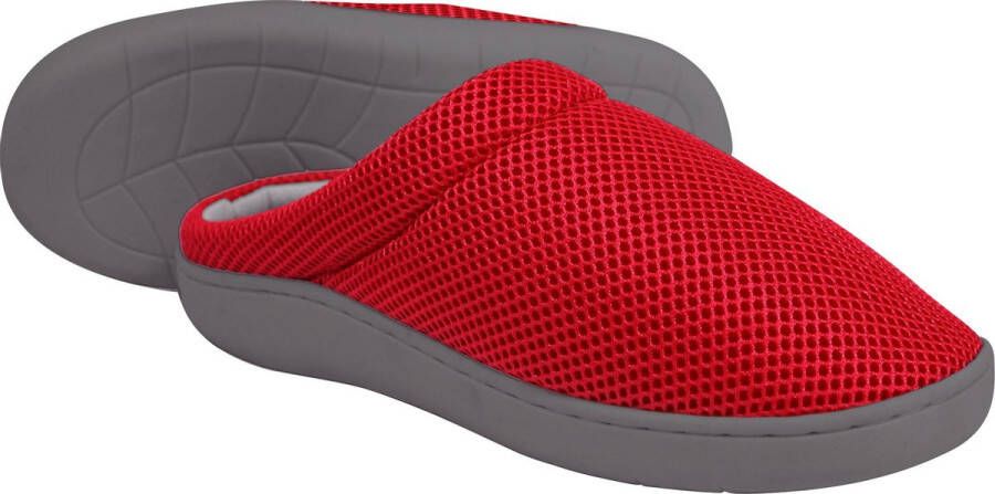 Happy Soles Happy Shoes Gel Slippers Red Gelzolen Sloffen