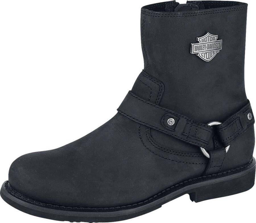 Harley-Davidson Scout Bikerlaars zwart Leer Heren Biker Rockabilly Street wear