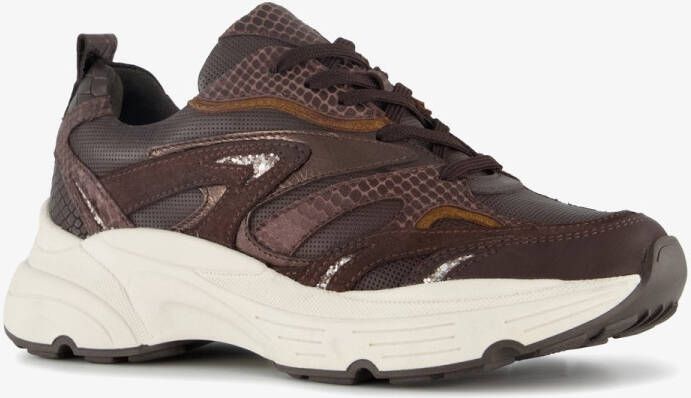Harper dames sneakers bruin