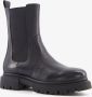 Harper leren dames Chelsea boots zwart6 - Thumbnail 1