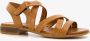 Harper leren dames sandalen bruin - Thumbnail 3