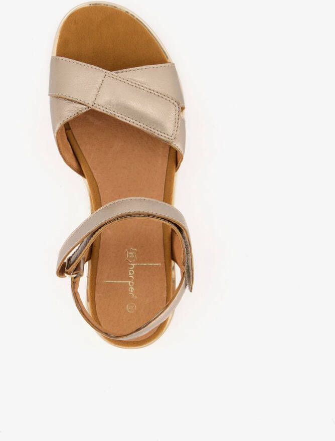 Harper leren dames sandalen roze