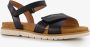 Harper leren dames sandalen zwart - Thumbnail 3