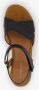 Harper leren dames sandalen zwart - Thumbnail 1