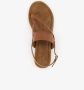 Harper leren sandaaltjes cognac bruin - Thumbnail 3
