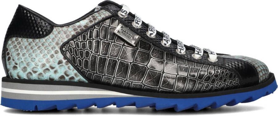 HARRIS Lage Sneakers Heren 2817 Maat: 43 Materiaal: Leer Kleur: Grijs