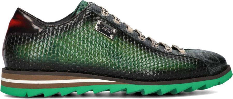 HARRIS Lage Sneakers Heren 2892 Maat: 43 Materiaal: Leer Kleur: Groen