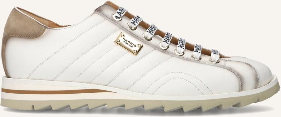 HARRIS Lage Sneakers Heren 0894 Maat: 44 Materiaal: Leer Kleur: Wit