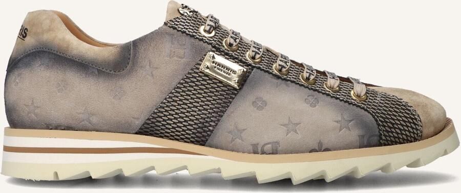 HARRIS Lage Sneakers Heren Fdm Maat: 46 Materiaal: Suède Kleur: Taupe