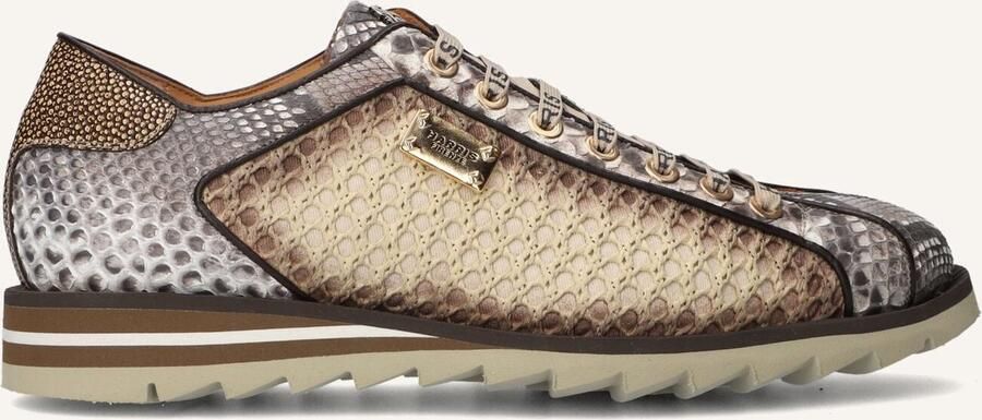 HARRIS Lage Sneakers Heren Mugello Maat: 43 Materiaal: Leer Kleur: Bruin